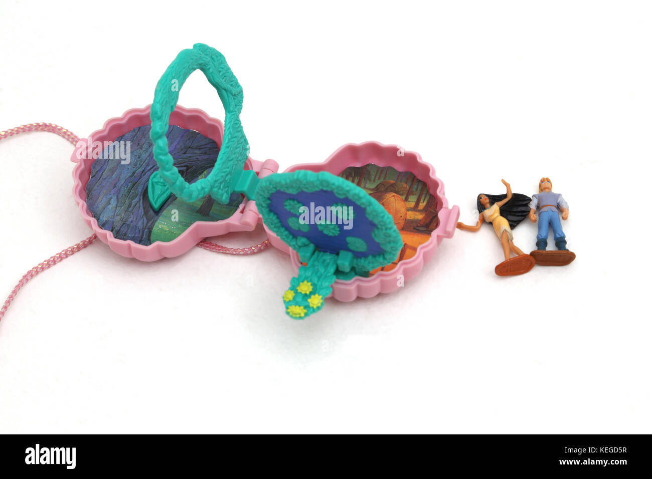 Polly Pocket Disney's Pocahontas Stockfoto