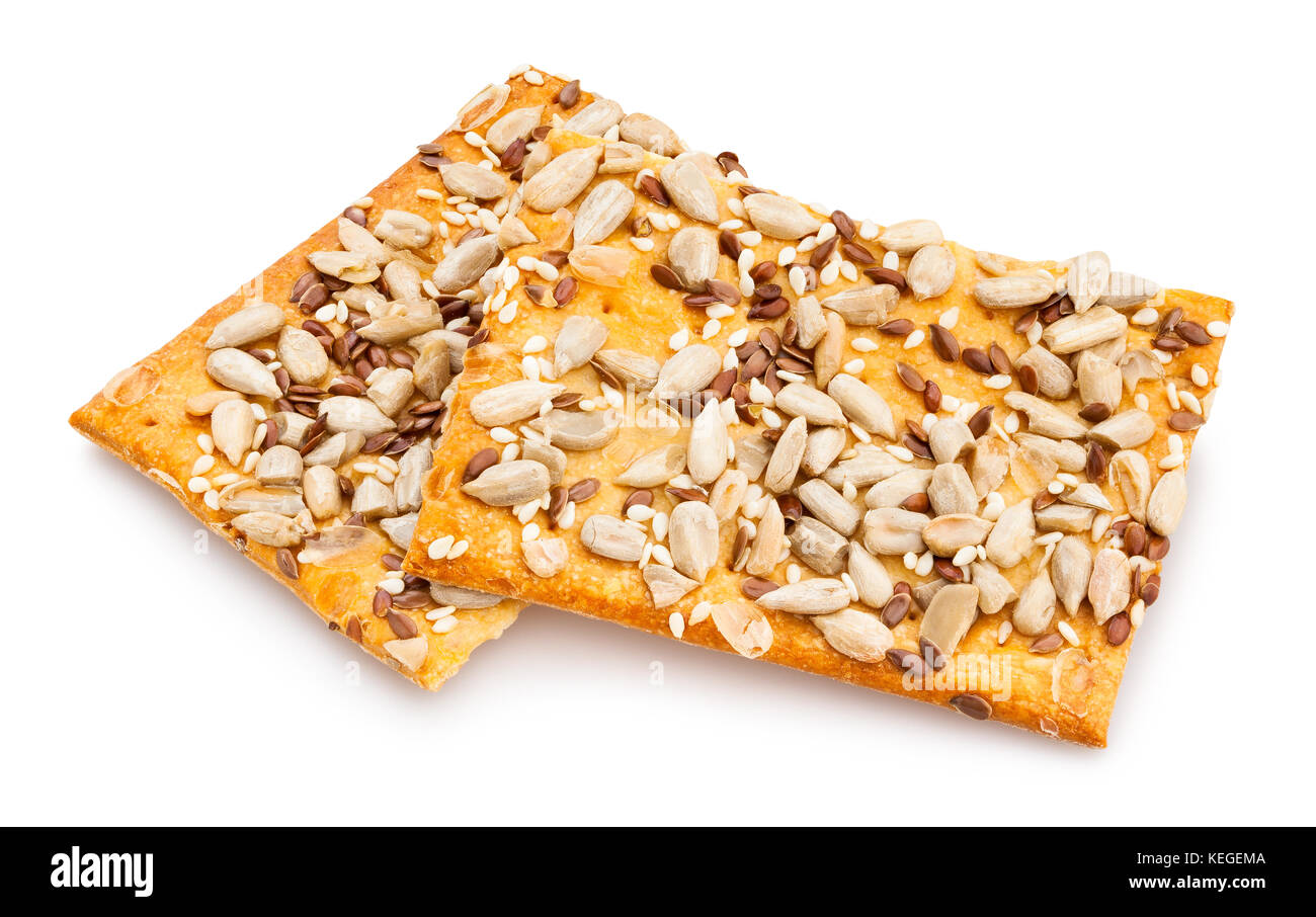 Cracker Pfad isoliert Stockfoto