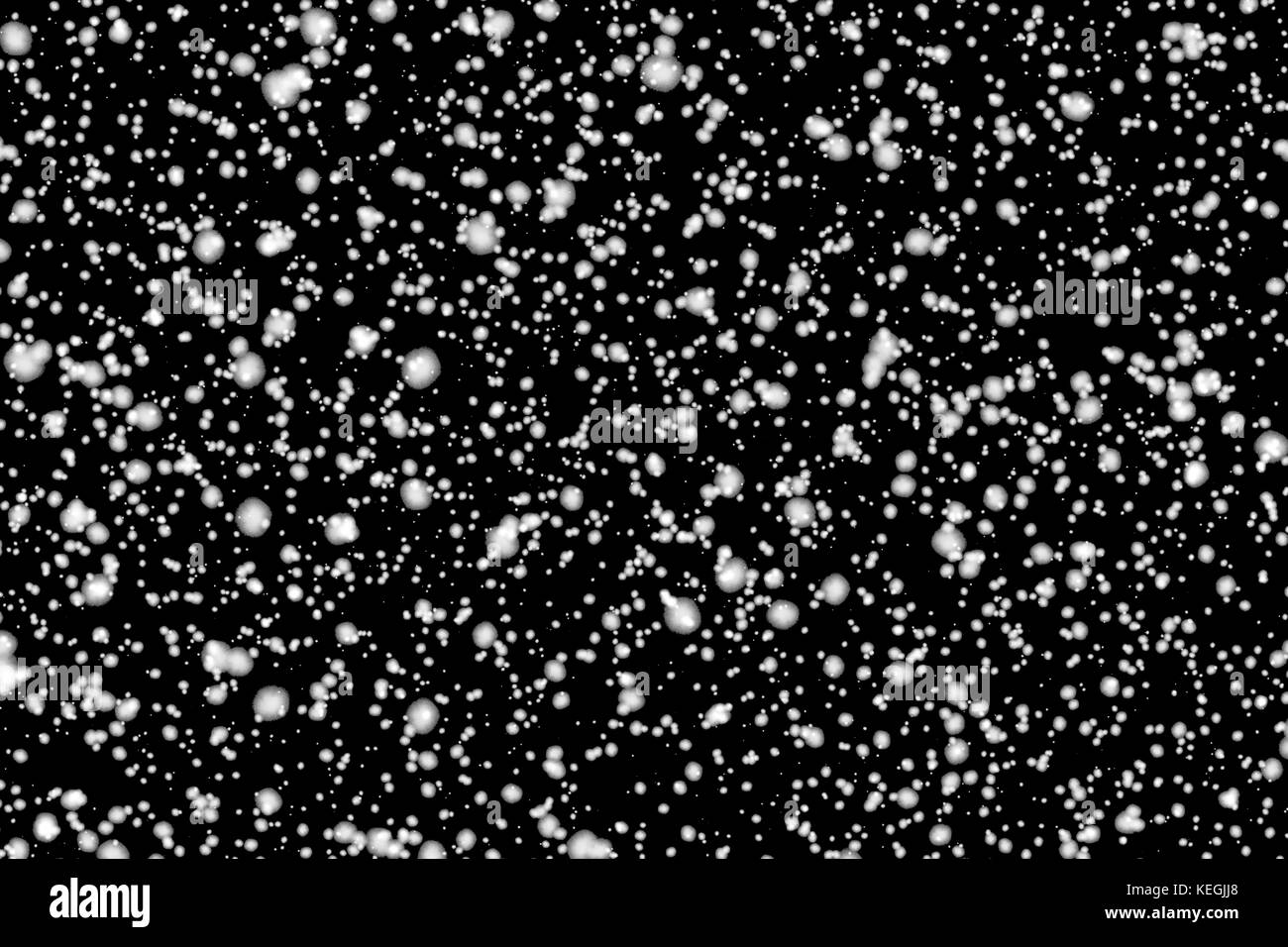 Winter Schnee Hintergrund Stockfoto