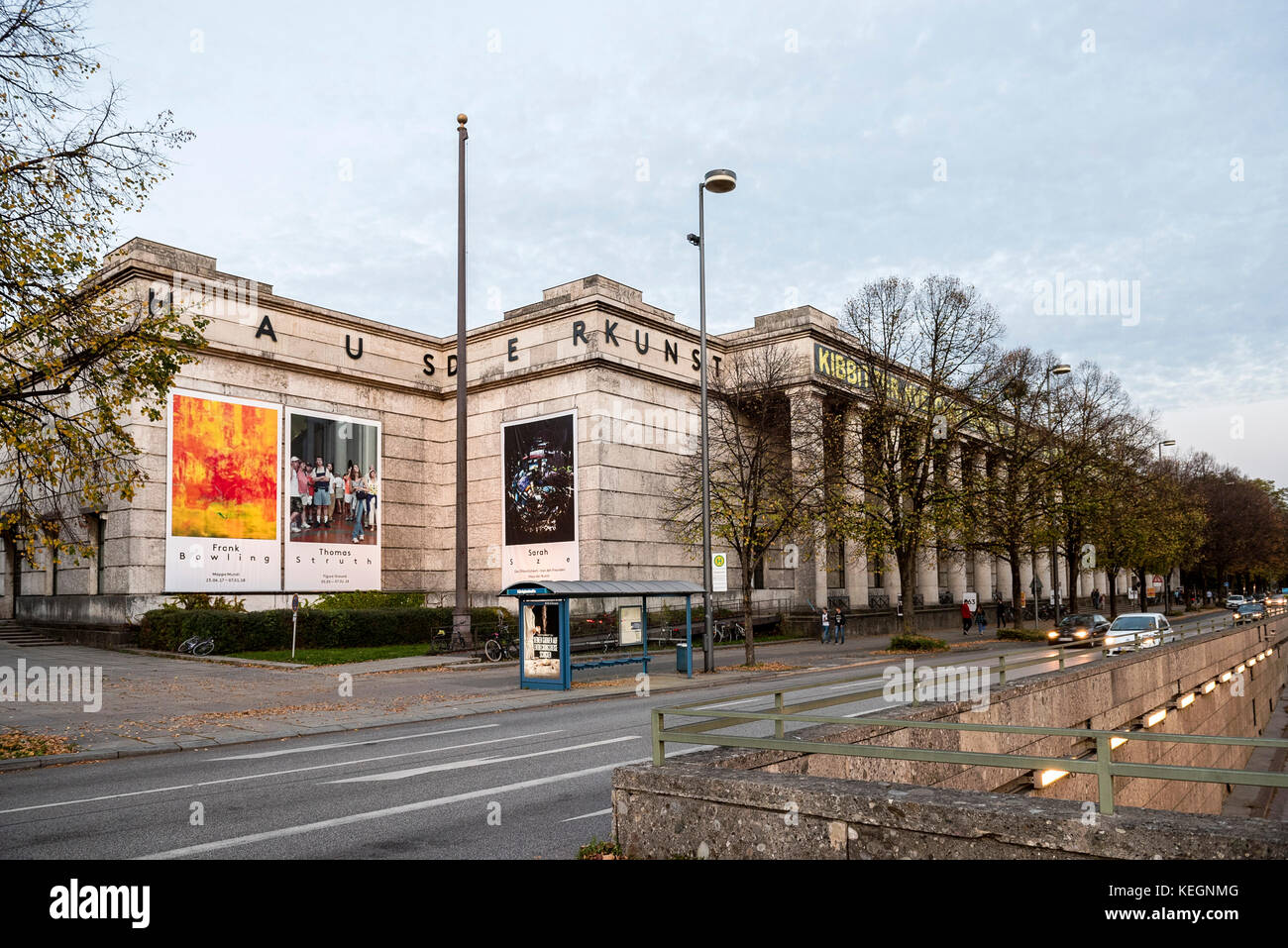 Haus der Kunst, Kunstmuseum, München, Bayern, Deutschland Stockfoto