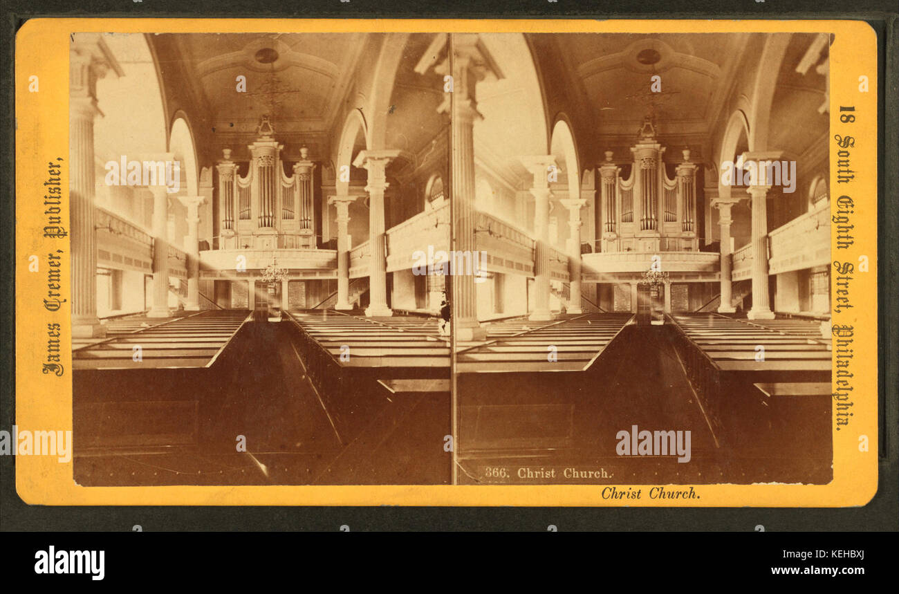 Christus Kirche, von Cremer, James, 1821 1893 Stockfoto