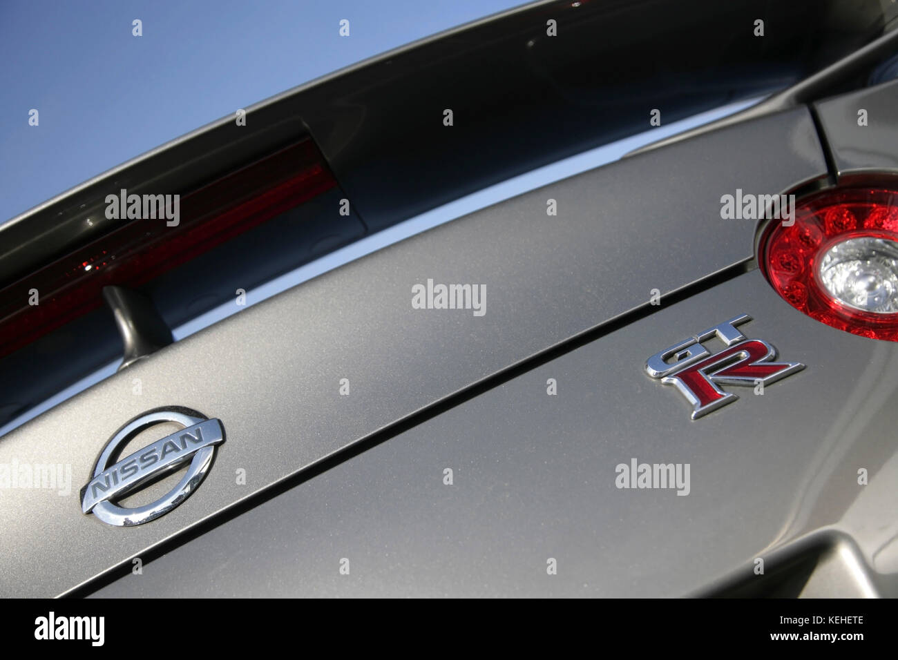 Nissan GT-R Sportwagen. Stockfoto