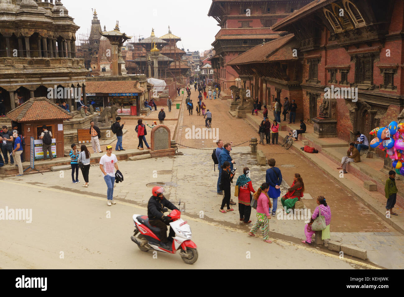 Patan Durbar Square, Lalitpur, Nepal Stockfoto