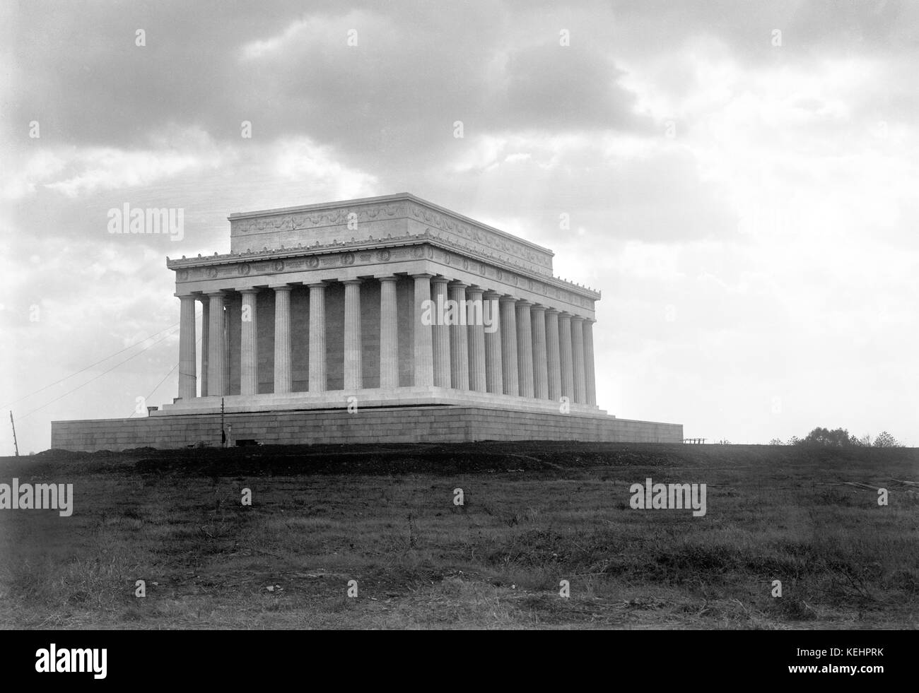 Lincoln Memorial, Washington DC, USA, Harris & Ewing, 1922 Stockfoto