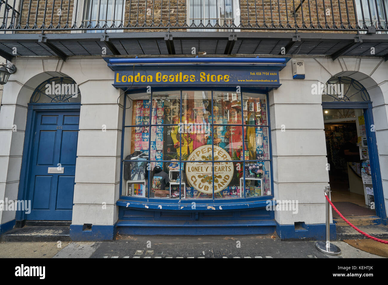 Lodon beatles Store Stockfoto