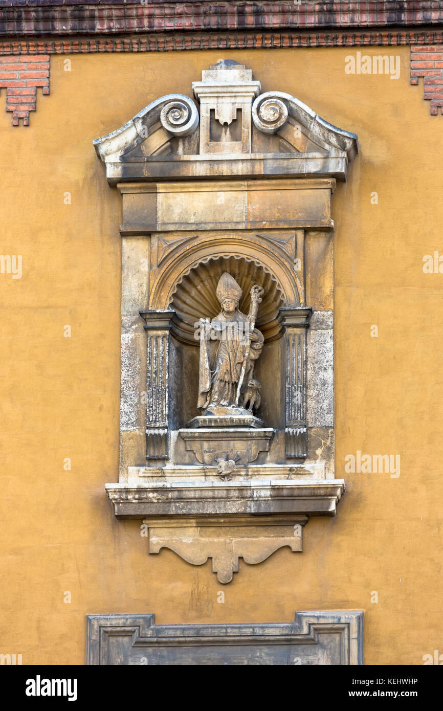 Papstpalast, Palacio Episcopal, Plaza de Regla in Leon, Castilla y Leon, Spanien Stockfoto