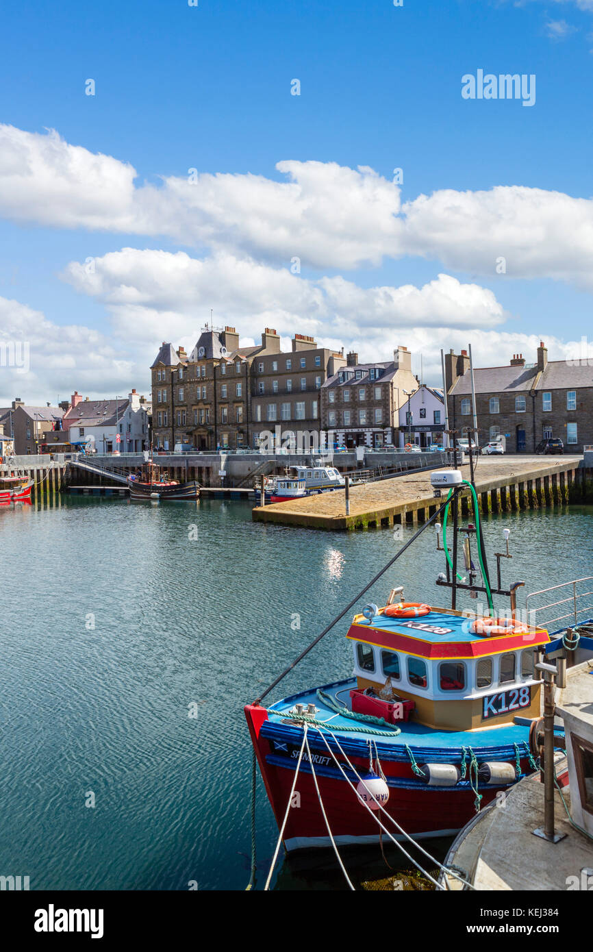 Der Hafen in Kirkwall, Festland, Orkney, Schottland, Großbritannien Stockfoto