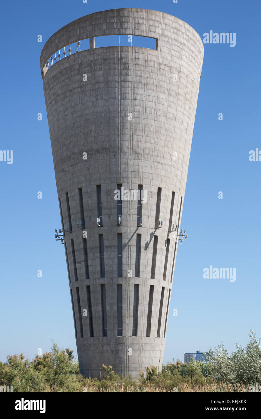 Wasserturm, Industriearchitektur, Frankreich Stockfoto