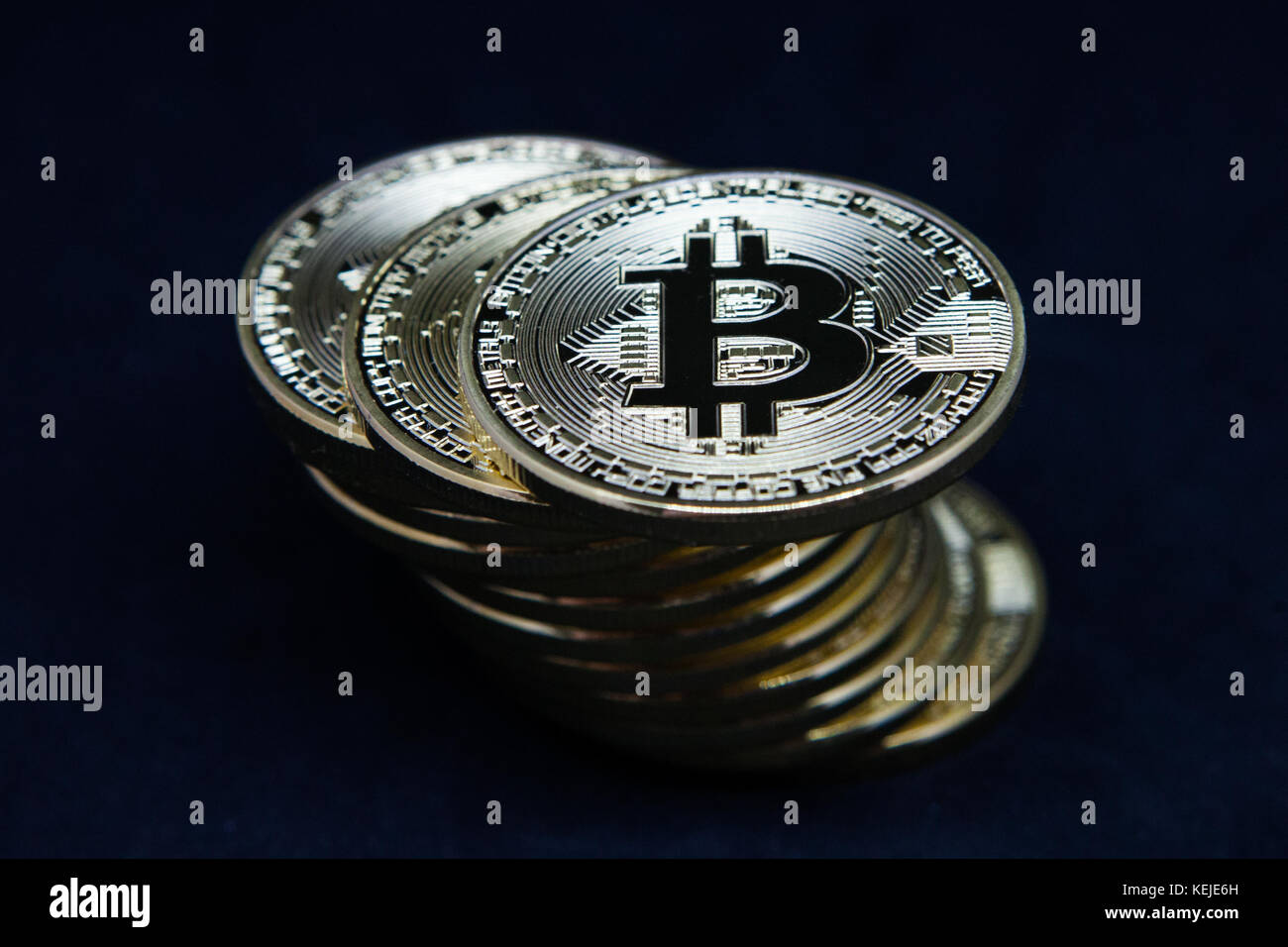 Bitcoin Stockfoto