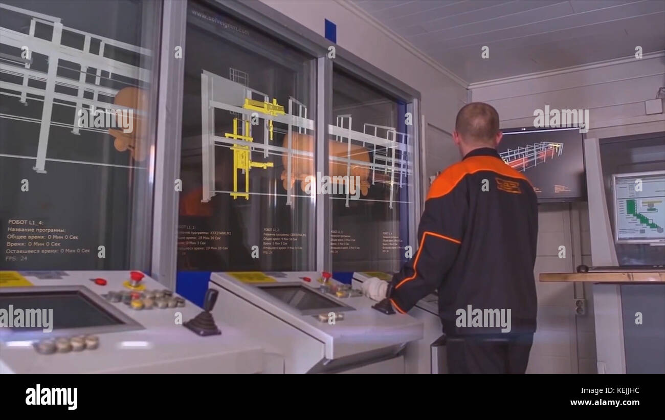 Mechanische Techniker operative cnc Fräsen Schneidemaschine Center am