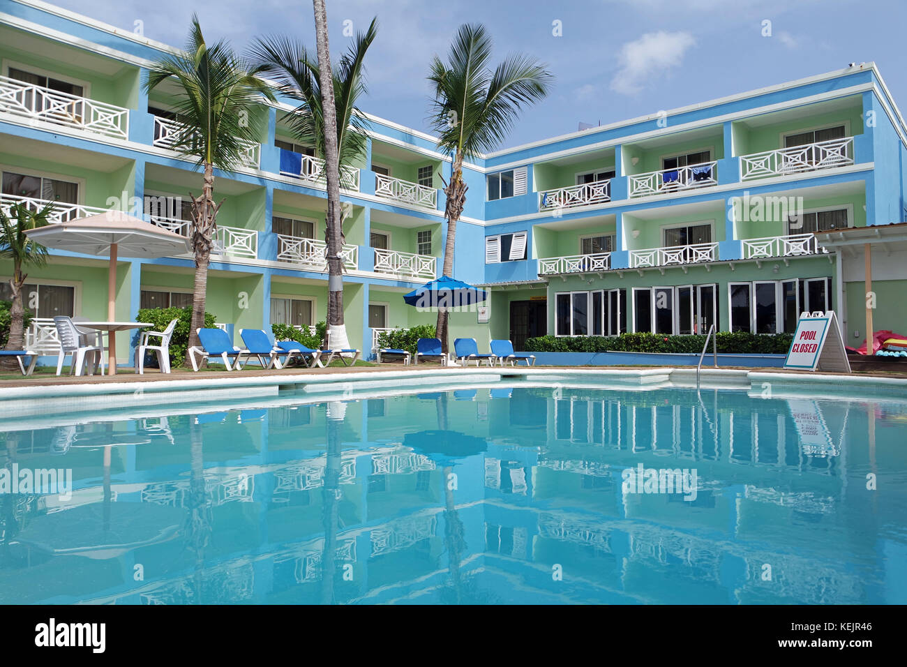 Dover Beach Hotel Barbados Stockfoto
