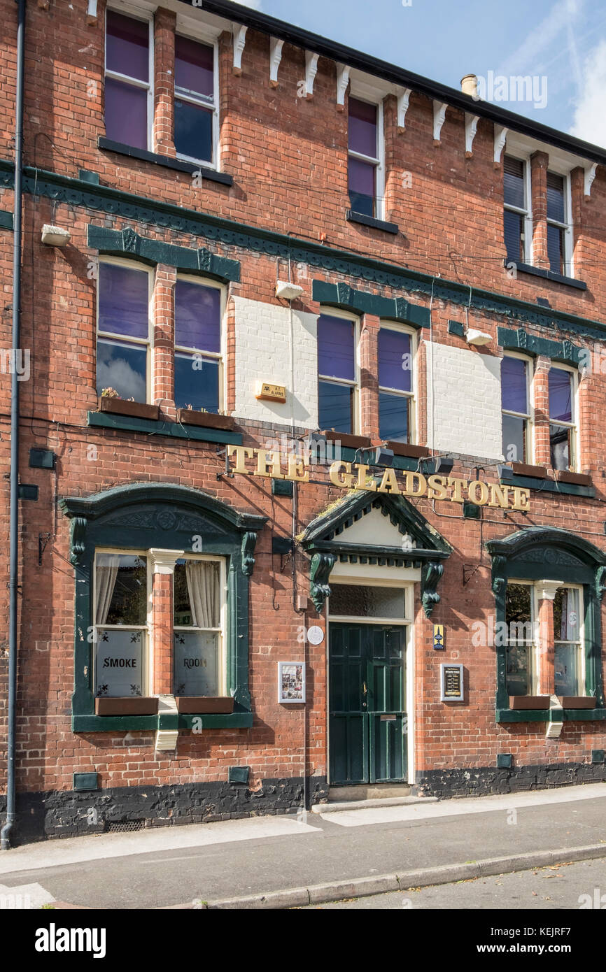 Die Gladstone Hotel Pub, Carrington, Nottingham, England, Großbritannien Stockfoto