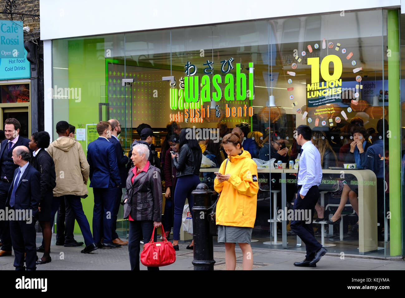 Wasabi Restaurant, London, Vereinigtes Königreich Stockfoto