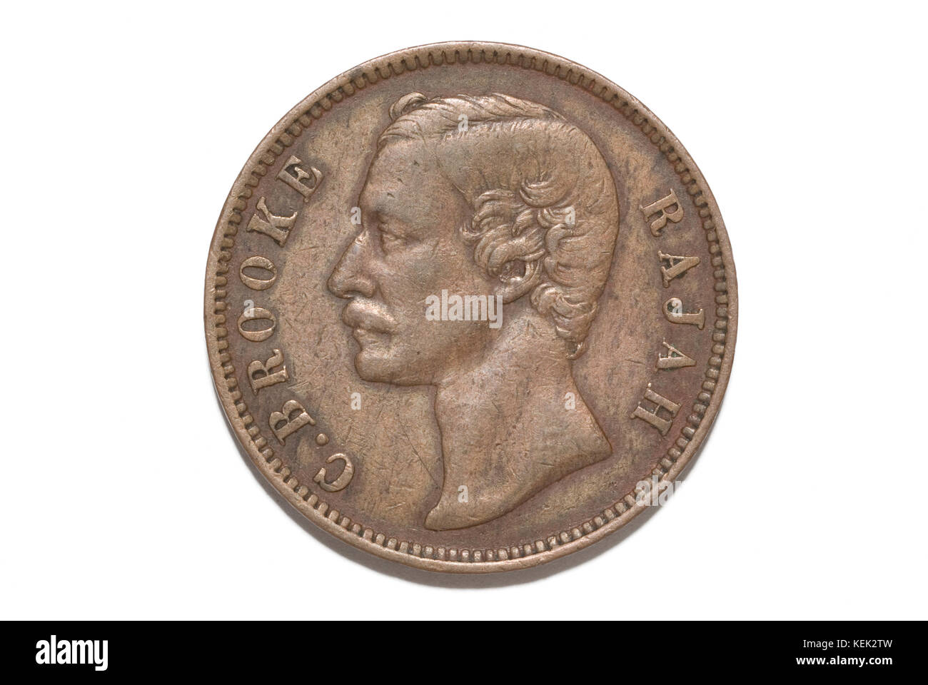 Sarawak 1 Cent Stockfoto