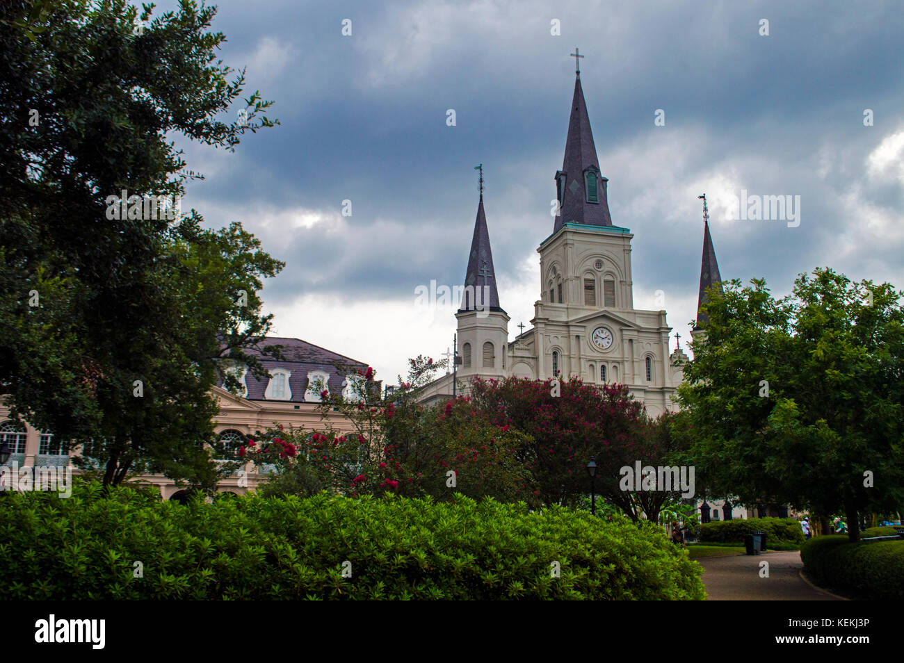 St. Louis Cathedral New Orleans Stockfoto