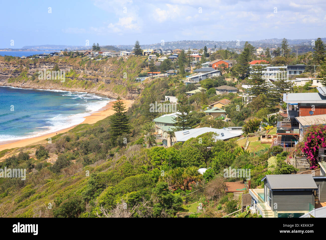Bungan Beach in Sydney Vorort von Newport auf Sydney Northern Beaches