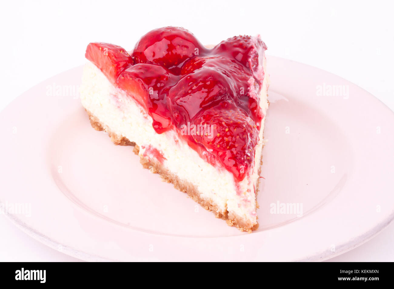 Strawberry cheesecake Stockfoto