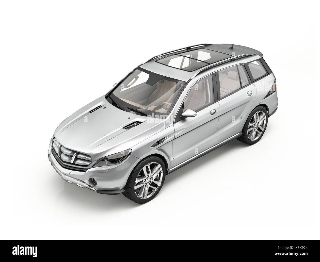 Suv-Auto generic. Stockfoto