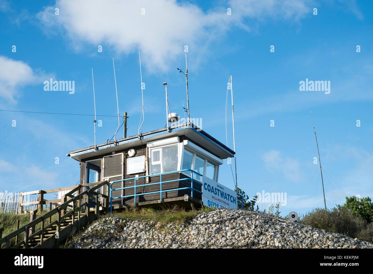Wells coastwatch Station. Stockfoto