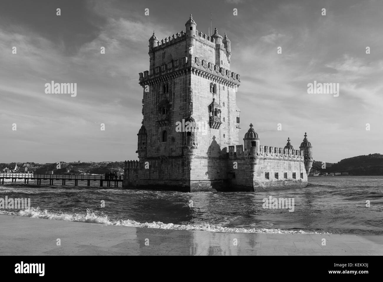 Belem Turm in Portugal Stockfoto