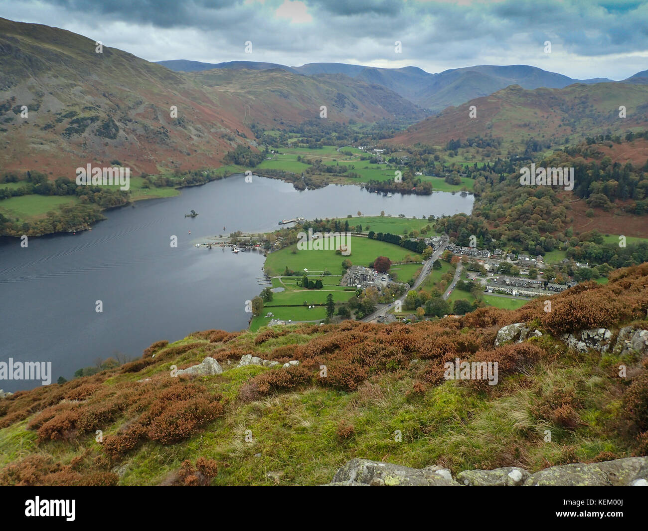 Glenridding Dodd im patterdale über ullswater, National District Lake Park, Cumbria, England Stockfoto