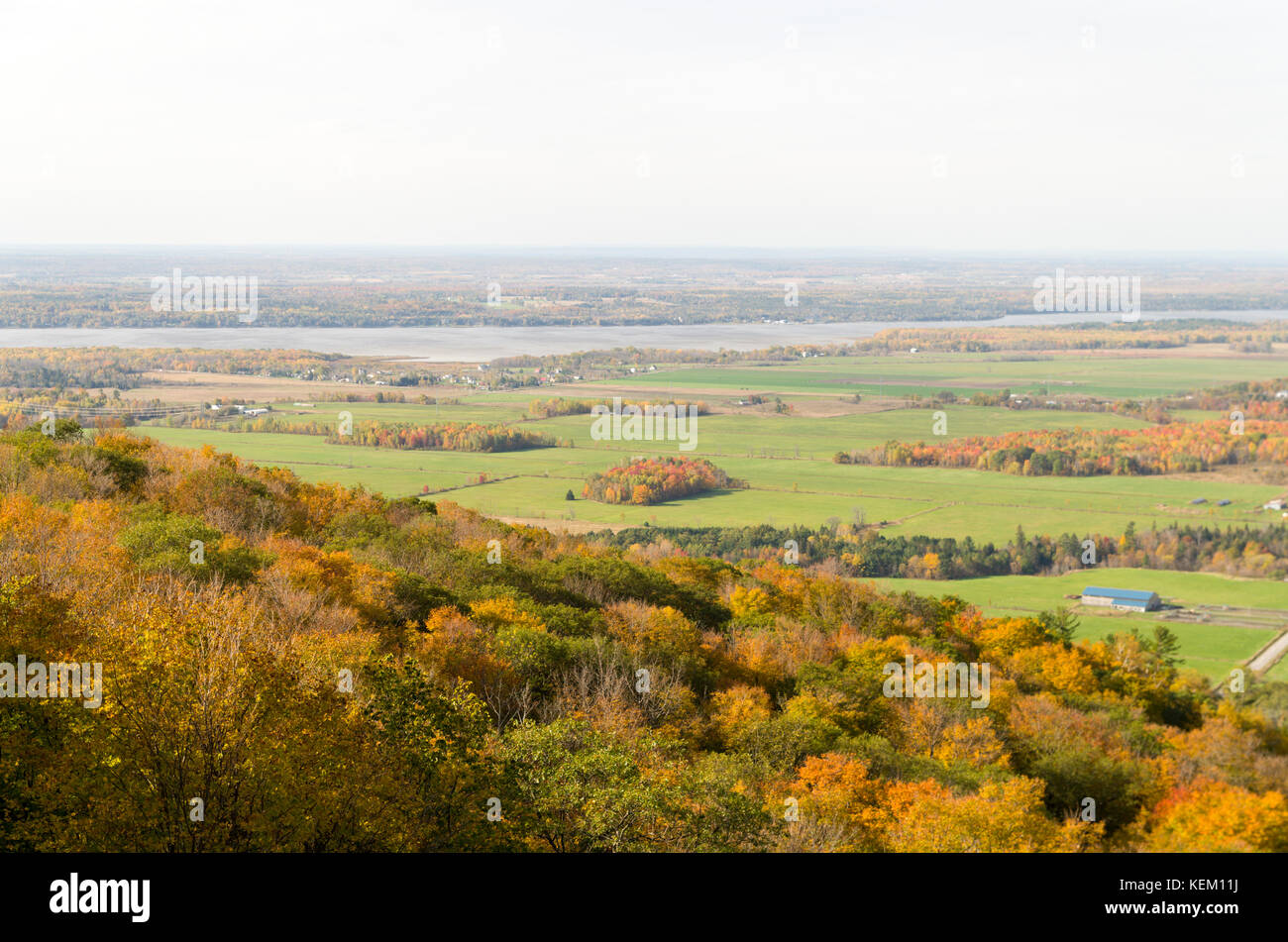 Gatineau Park ist ein Park in der Provinz Quebec, nördlich der Stadt Ottawa. Es gibt viele Meilen wandern viele Wanderwege mit tollen vist Stockfoto