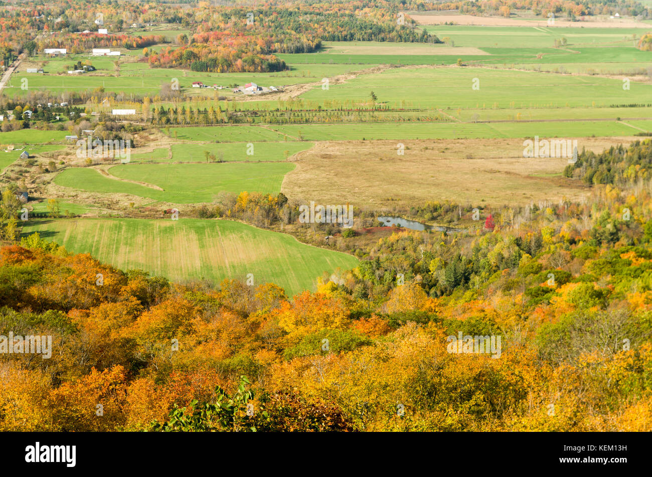 Gatineau Park ist ein Park in der Provinz Quebec, nördlich der Stadt Ottawa. Es gibt viele Meilen wandern viele Wanderwege mit tollen vist Stockfoto