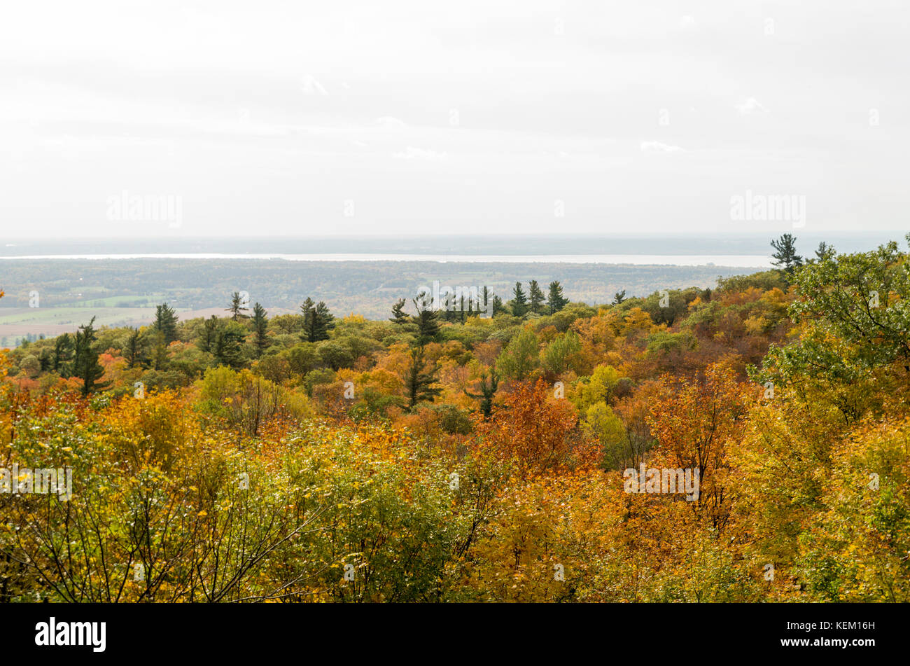 Gatineau Park ist ein Park in der Provinz Quebec, nördlich der Stadt Ottawa. Es gibt viele Meilen wandern viele Wanderwege mit tollen vist Stockfoto