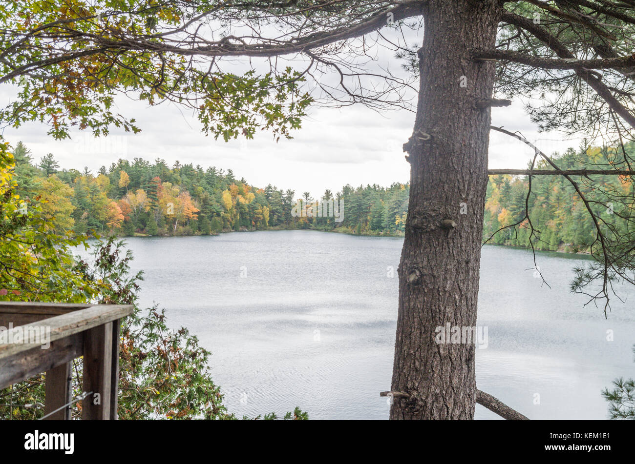 Rosa See ist meromictic, was bedeutet, dass die oberen und unteren Schichten von Wasser niemals mischen. Normalerweise ist ein See Wasser Schichten Mischung jedes Jahr komplett während des Th Stockfoto