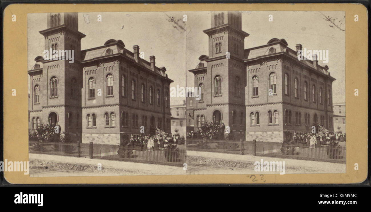 Utica Akademie, Wissenschaftler verlassen, durch William E. James 2 Stockfoto