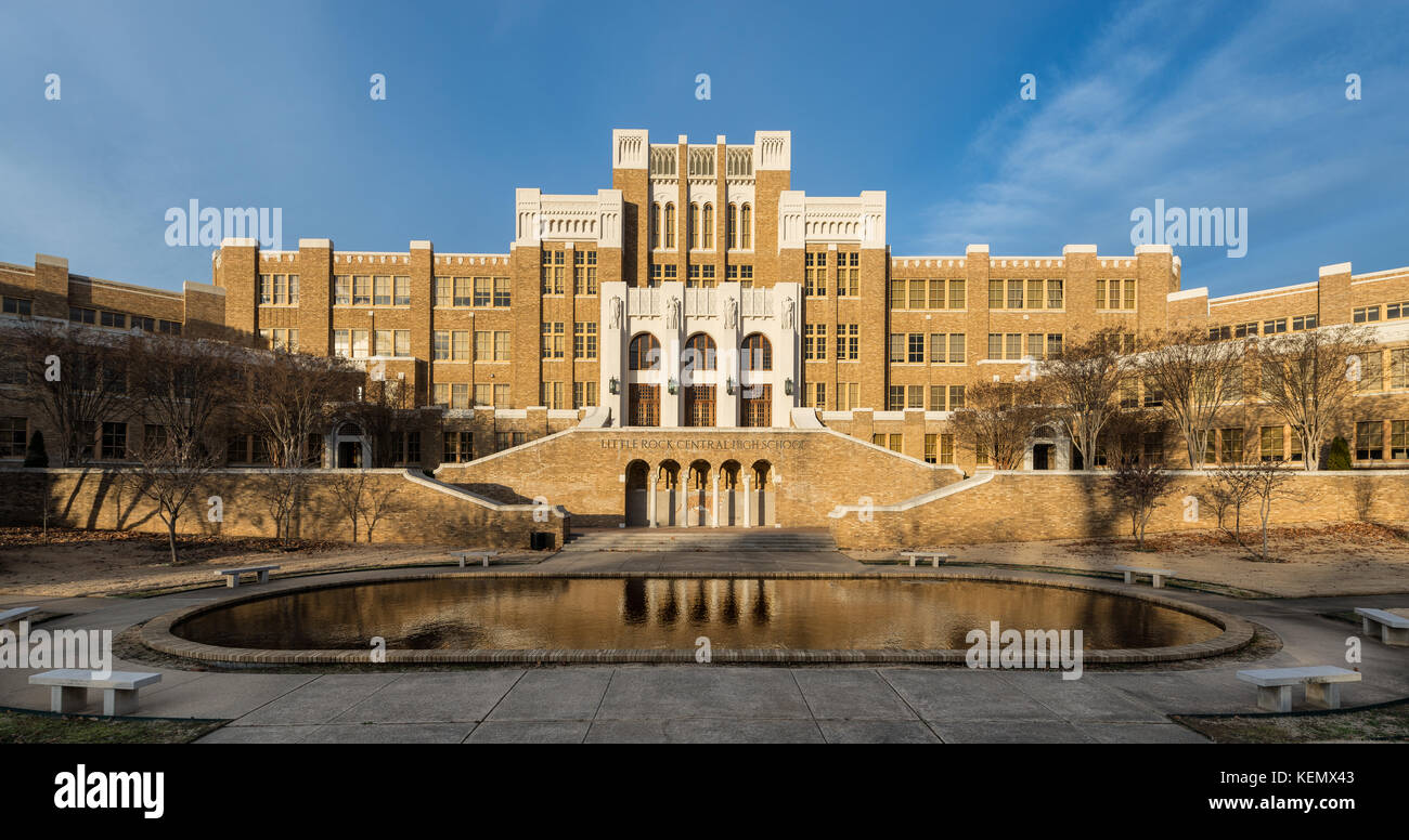 Little Rock Central High School in Little Rock, Arkansas Stockfoto