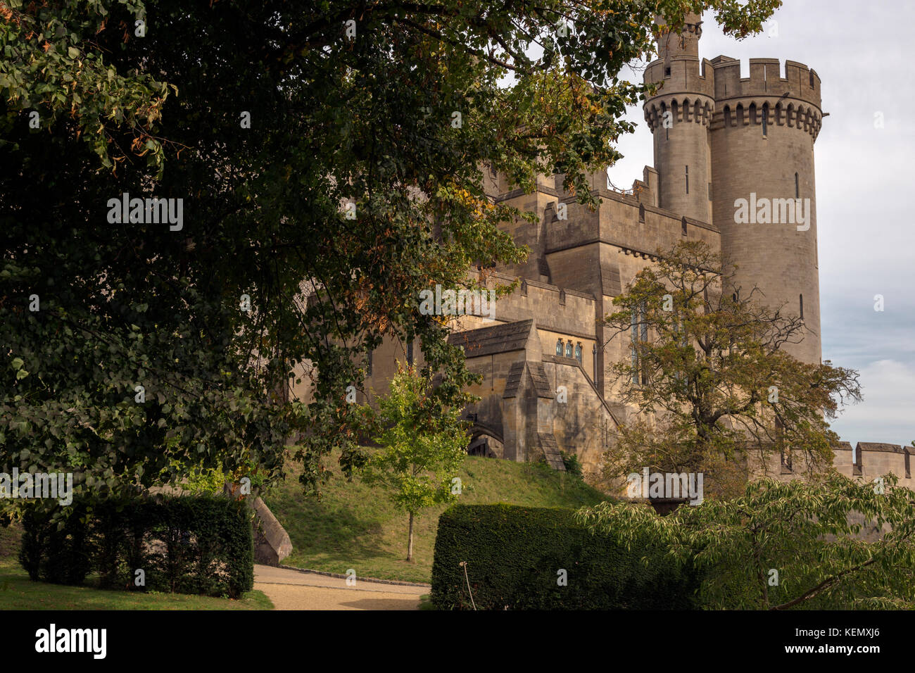 Arundel Castle, West Sussex Stockfoto