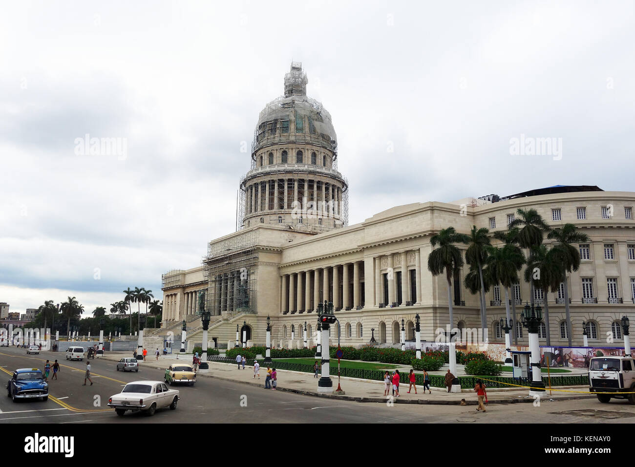 Havanna Kuba la Habana Stadt Karibik Kuba. Stockfoto