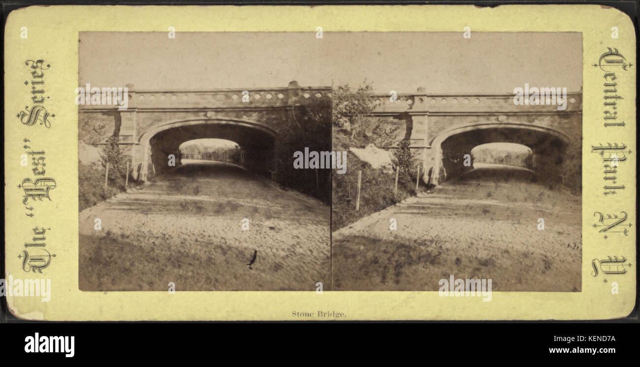 Steinerne Brücke, von Chase, W. M. (William M.), Ca. 1818 1901 Stockfoto