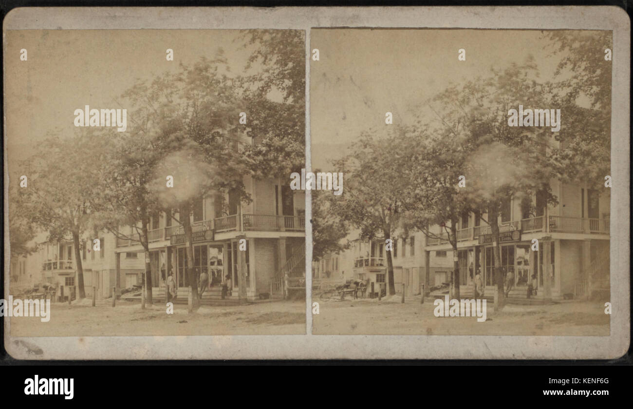 Blick auf einen Gemischtwarenladen in Thomaston, durch James A. McDonald Stockfoto