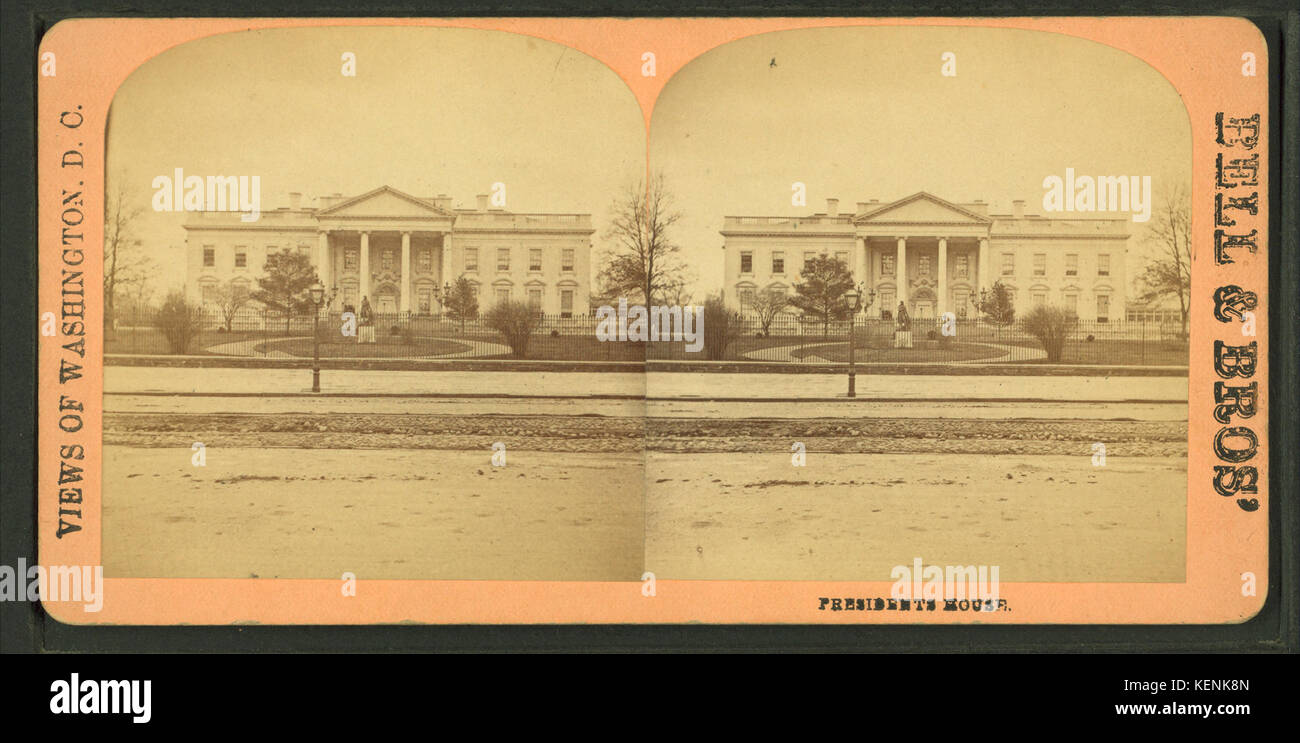 Präsidenten Haus, von Bell & Bro. (Washington, D.C.) Stockfoto