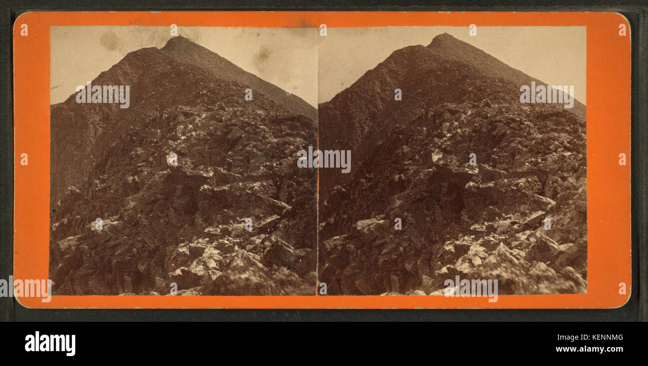 Der Gipfel, von Hinds, A.L., fl. 1870 1879 Stockfoto