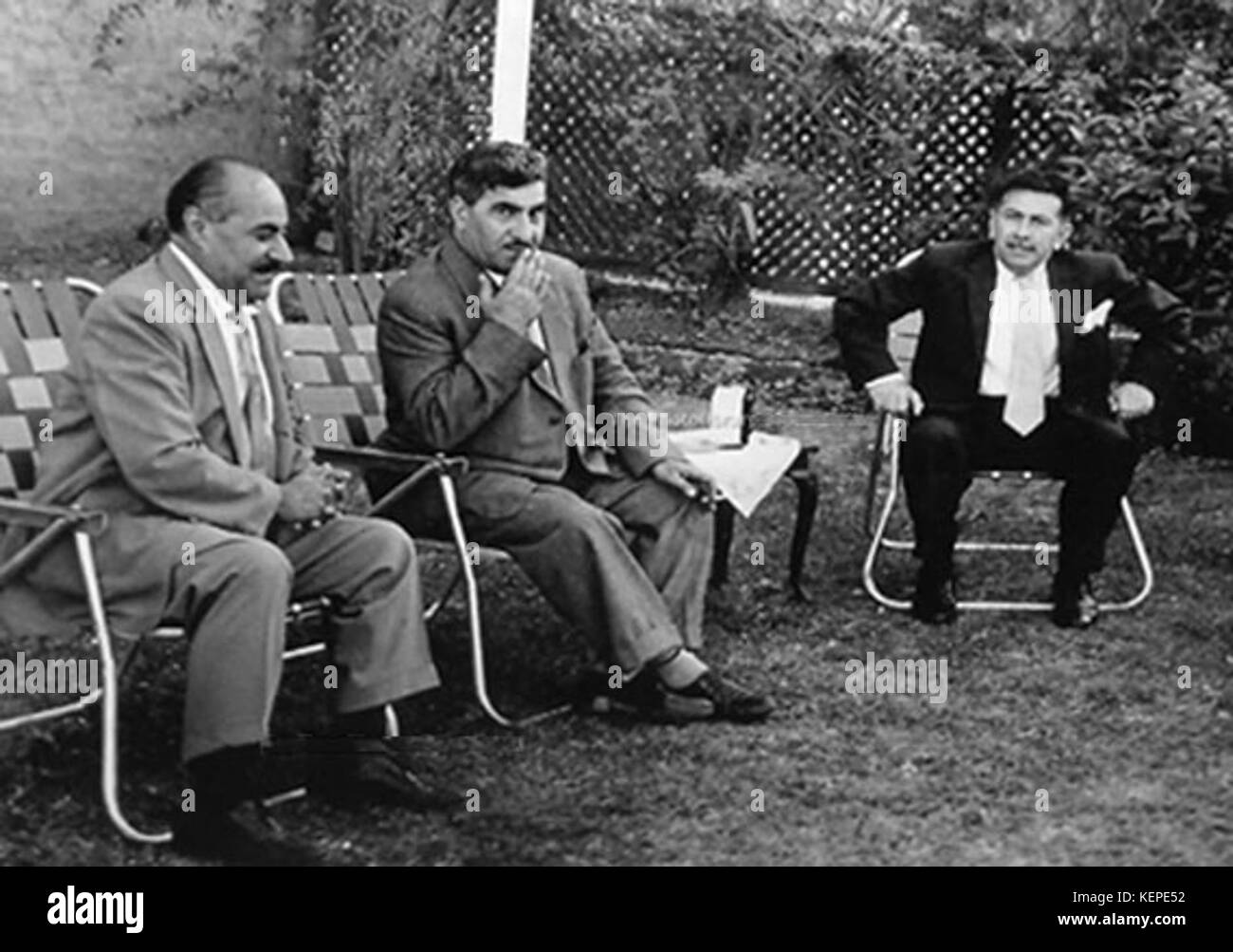 Mustafa Barzani in Bagdad im Jahr 1959 Stockfotografie - Alamy