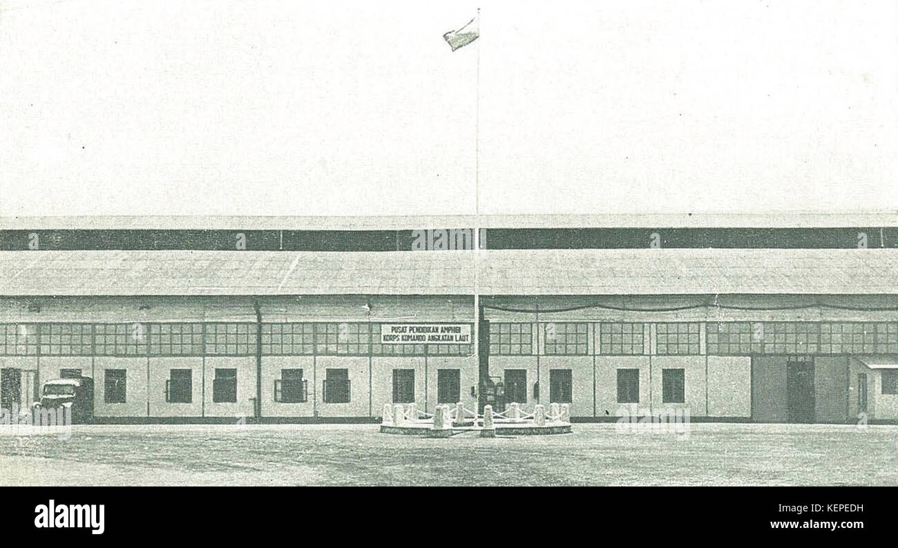 Amphibische Kriegsführung Ausbildung Headquarters, Navy Commando Korps, Jalesveva Jayamahe, p161 Stockfoto