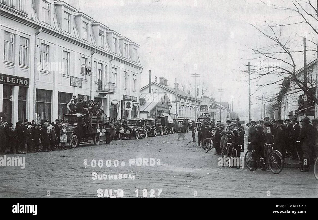 10000 Ford suomessa Stockfoto