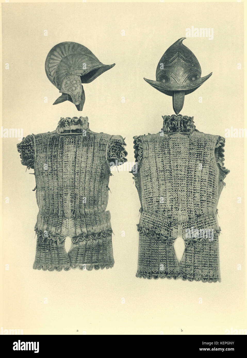 Haenel Kostbare Waffen-Tafel 24. Stockfoto