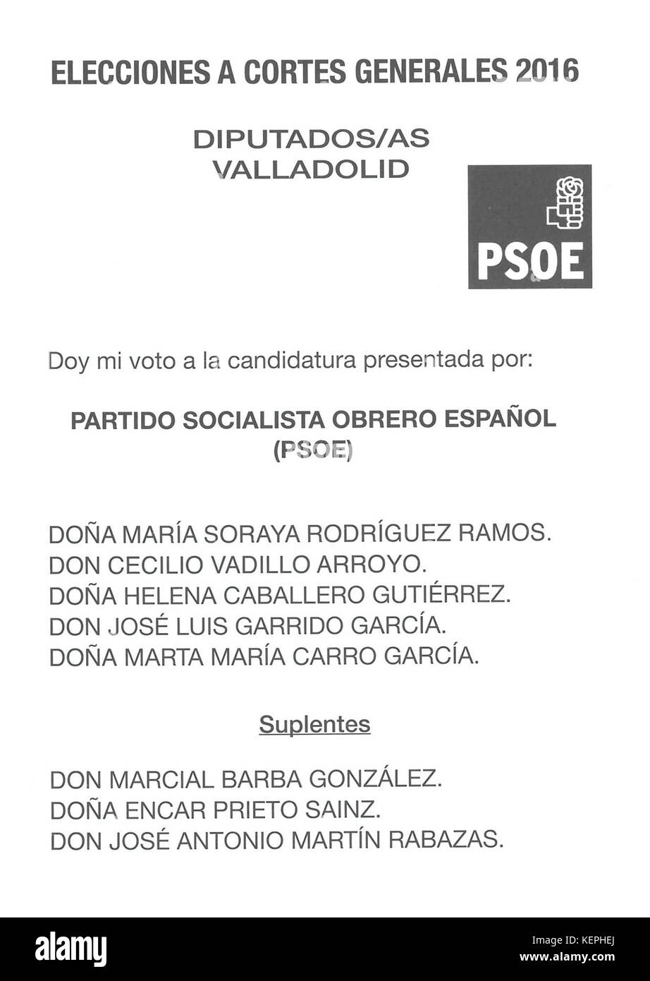 Der Congreso PSOE bezieht sich auf einen Kongress oder eine Veranstaltung im Zusammenhang mit der spanischen Sozialistischen Arbeiterpartei (PSOE), einer großen politischen Partei in Spanien. Sie dient als Plattform für die Erörterung politischer Strategien und die Behandlung sozialer und wirtschaftlicher Fragen innerhalb des Landes. Stockfoto