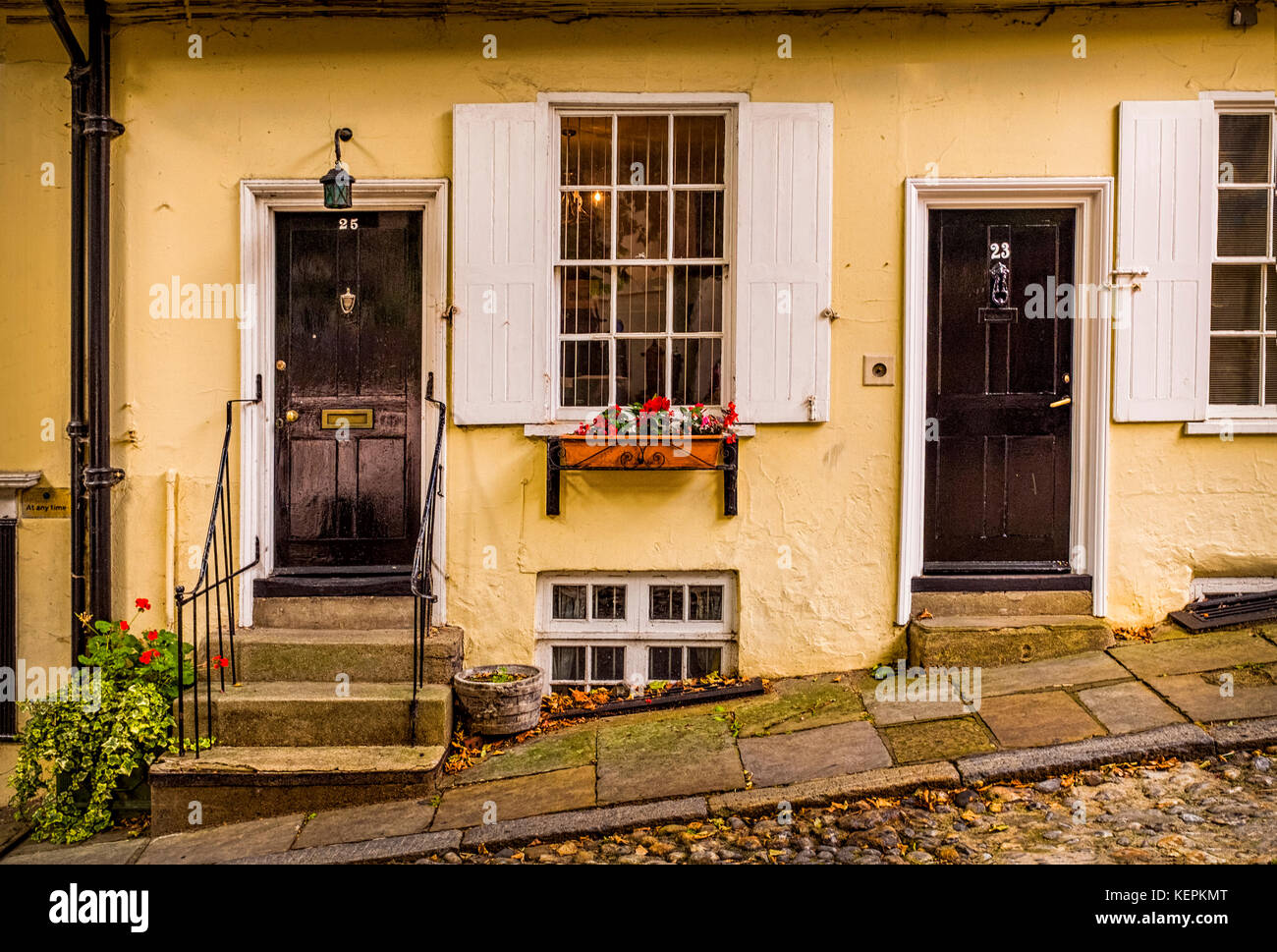 Am frühen Morgen von der schönen Stadt Norwich Norfolk, England Stockfoto