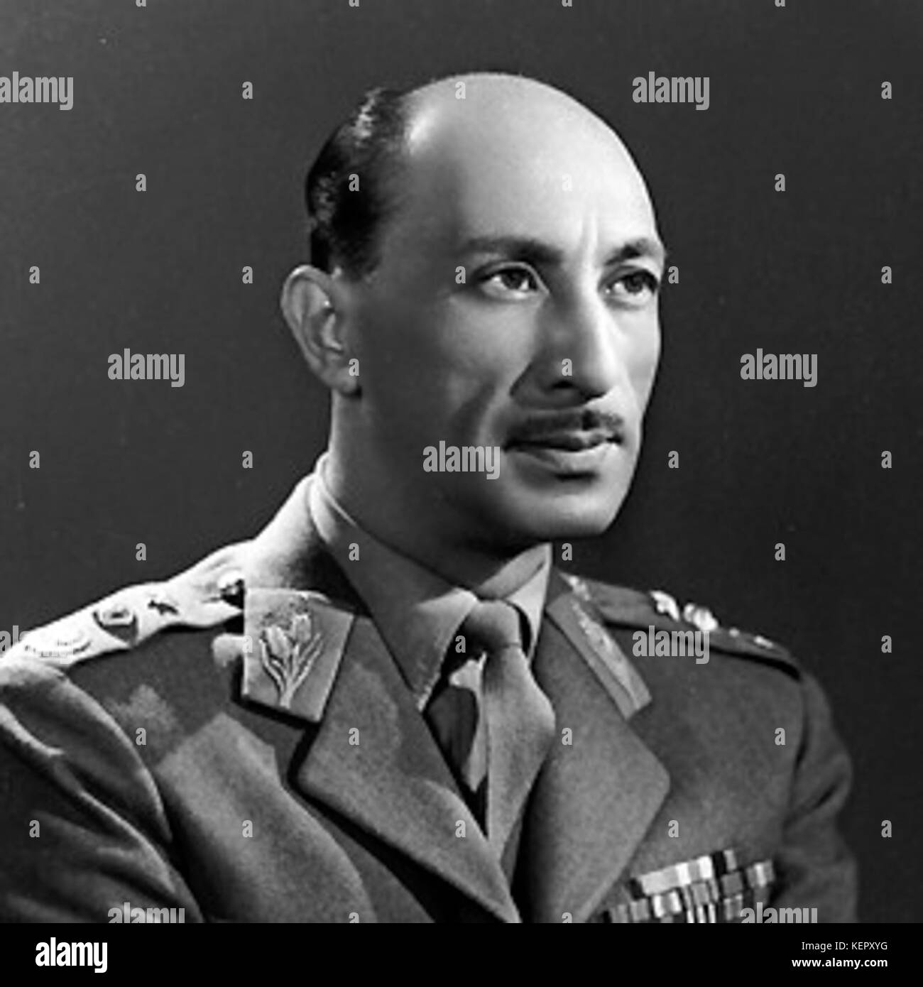König Zahir Schah von Afghanistan 1963 7/8 Stockfoto