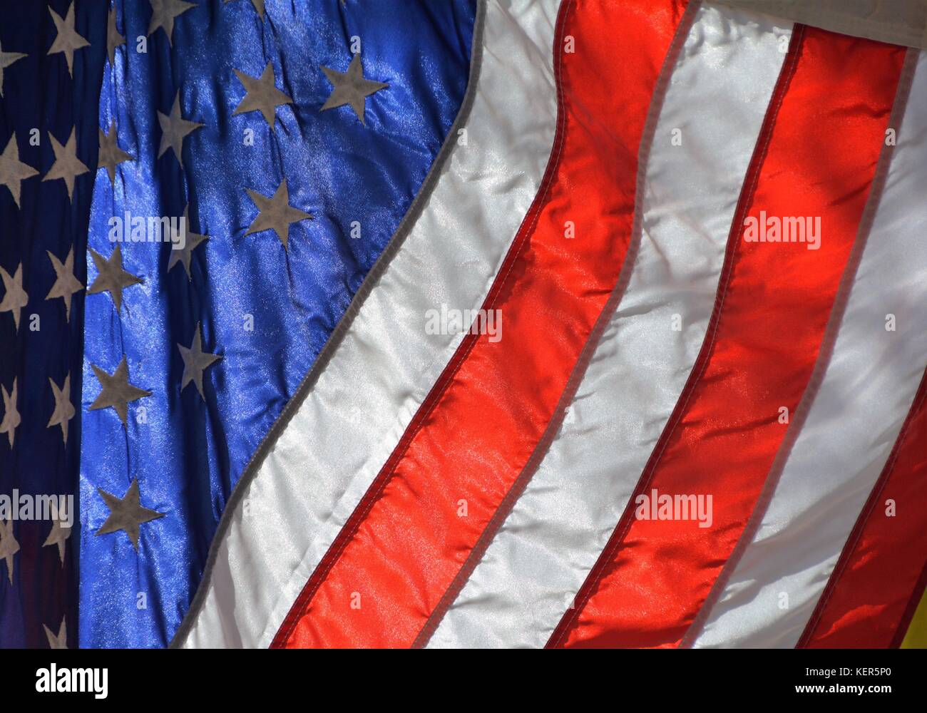 amerikanische Flagge Stockfoto
