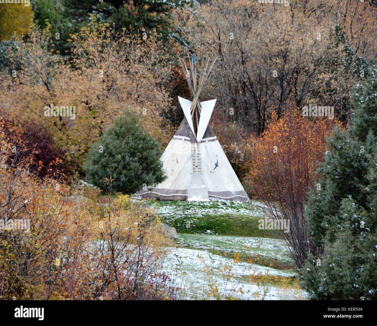 Tipi Stockfoto