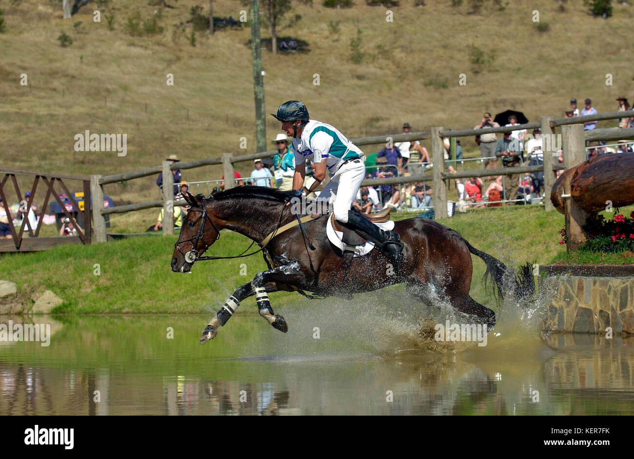 Olympische Spiele, Sydney, September 2000 Brook Heftklammern (AUS), Master Monarch Stockfoto