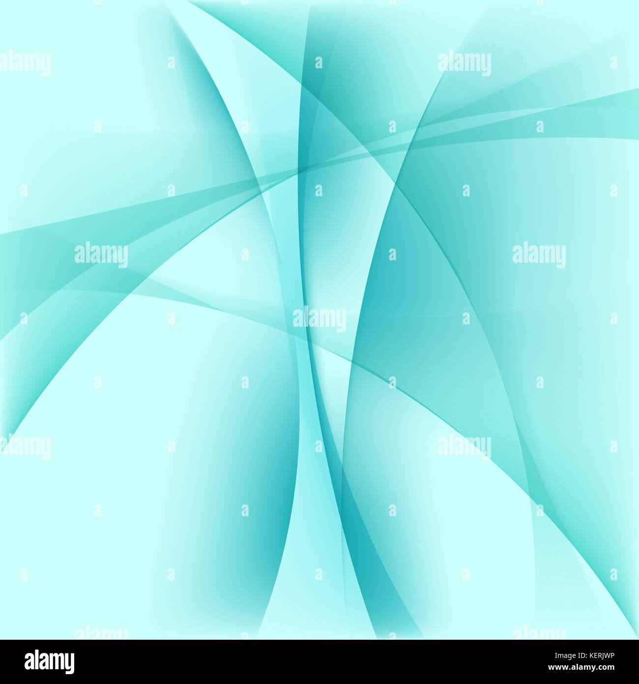 Abstrakte hellblauer Hintergrund, Kurve glätten Formen, Vektor, Abbildung Stock Vektor