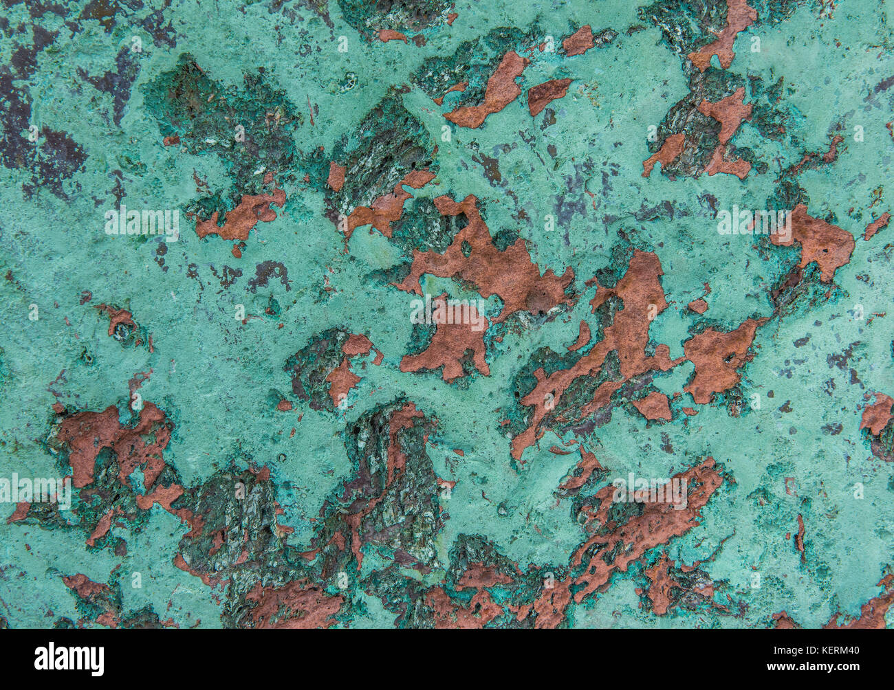 Native Kupfer Muster, Quincy Mine, Michigan USA von Bruce Montagne/Dembinsky Foto Associates Stockfoto