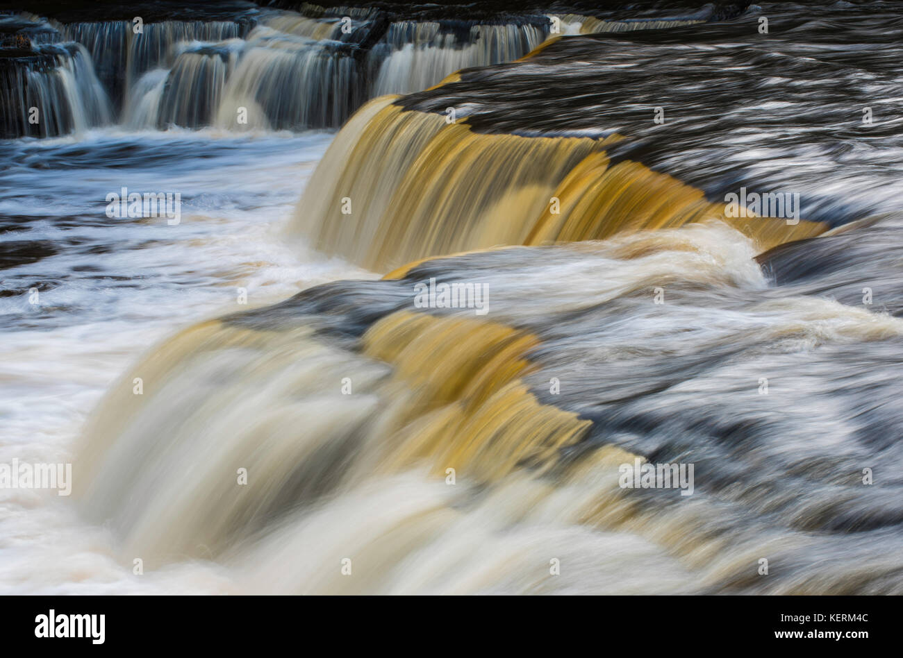 Tahquamenon Falls, Michigan, USA von Bruce Montagne/Dembinsky Foto Associates Stockfoto